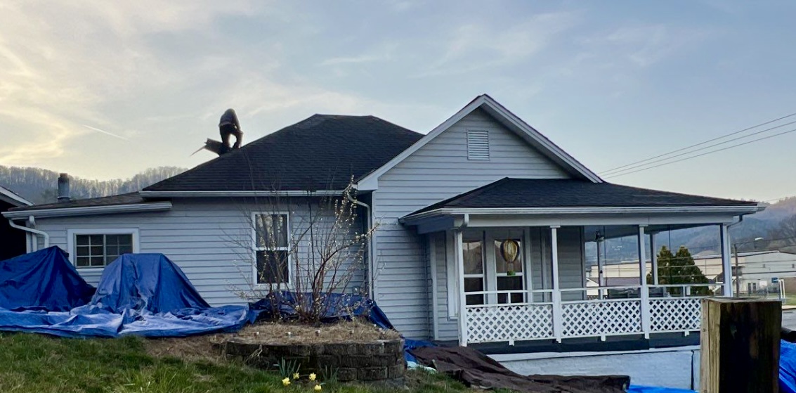Much Needed Roof Replacement in Erwin, TN After Reported Windstorm