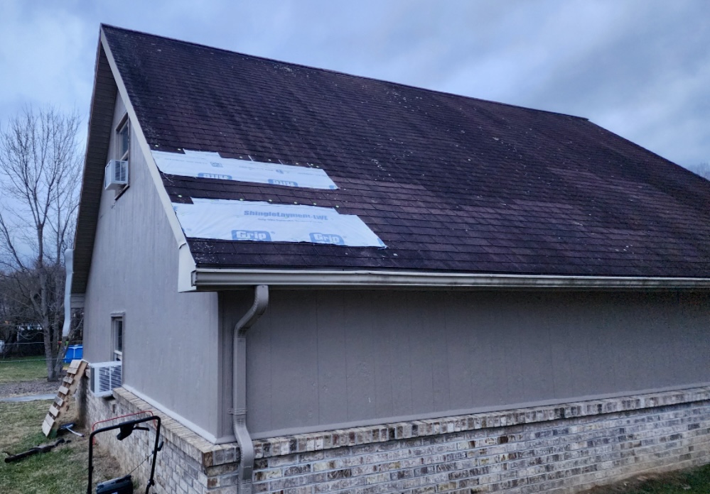 Roof Inspection After Windstorm Resulted in Emergent Tarping