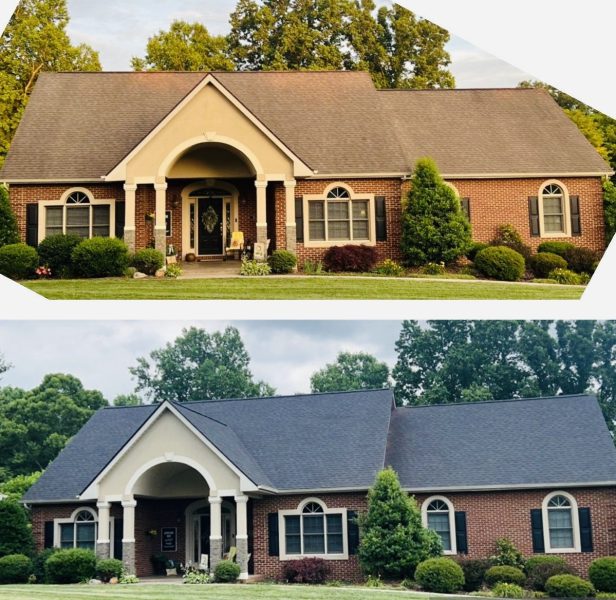 Successful Collaboration with Homeowner’s Insurance for Roof Replacement in Elizabethton, TN.